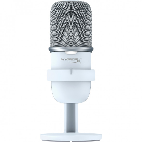 Микрофон для стриминга и игр HyperX SoloCast, White в Великом Новгороде