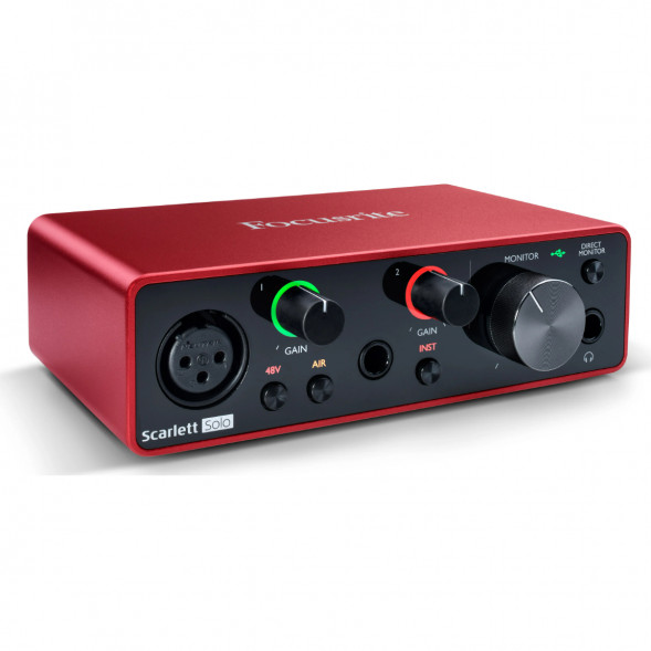 Внешняя звуковая карта FOCUSRITE Scarlett Solo 3rd Gen в Великом Новгороде