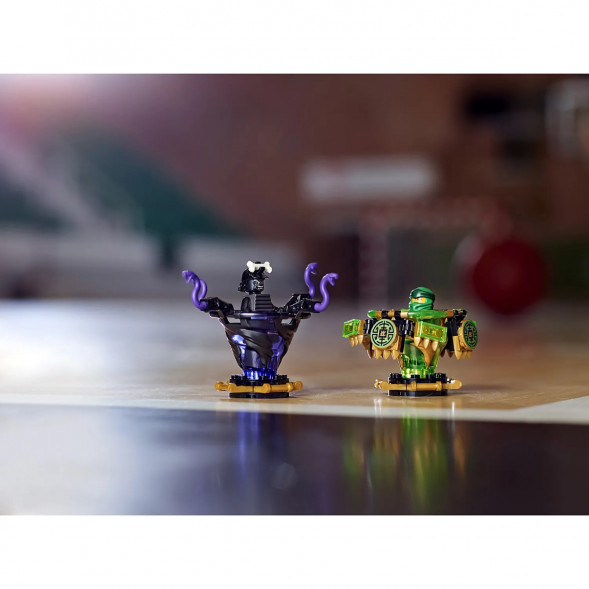 Конструктор LEGO Ninjago 70664 Ллойд мастер Кружитцу против Гармадона в Великом Новгороде