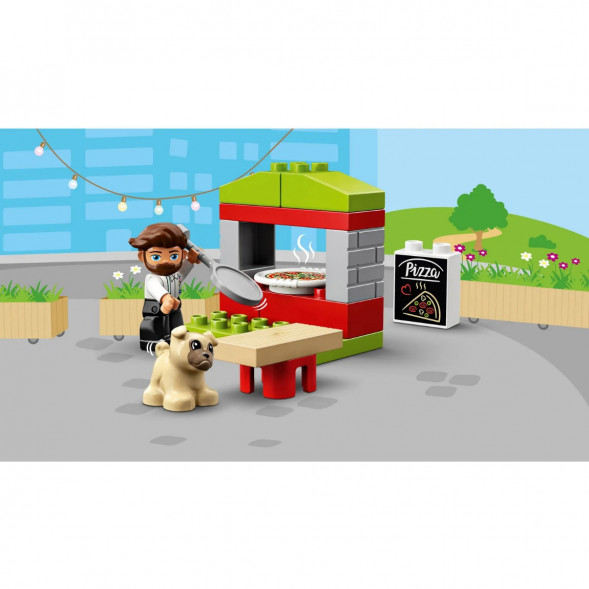 Конструктор LEGO DUPLO 10927 Town Киоск-пиццерия в Великом Новгороде