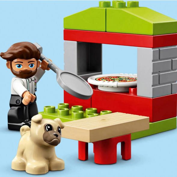 Конструктор LEGO DUPLO 10927 Town Киоск-пиццерия в Великом Новгороде