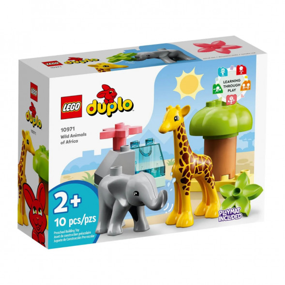 Конструктор LEGO DUPLO 10971 Дикие животные Африки в Великом Новгороде