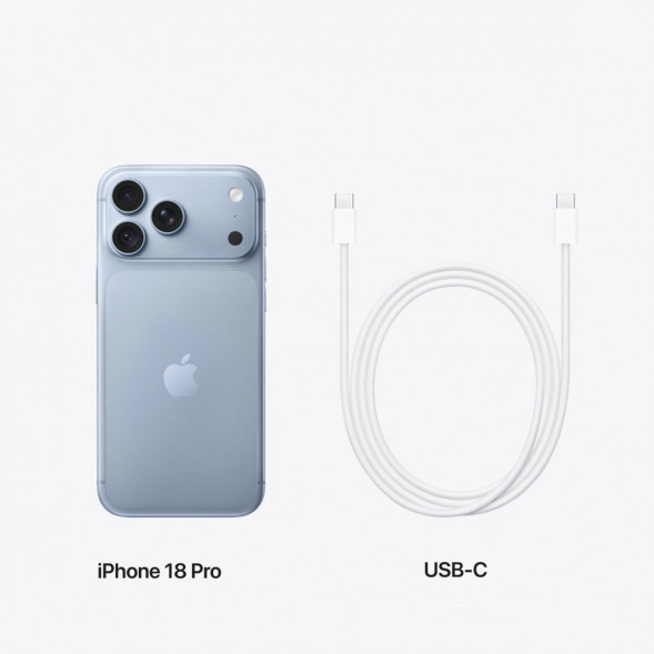 Смартфон Apple iPhone 18 Pro 256GB (eSIM), Glacier в Великом Новгороде