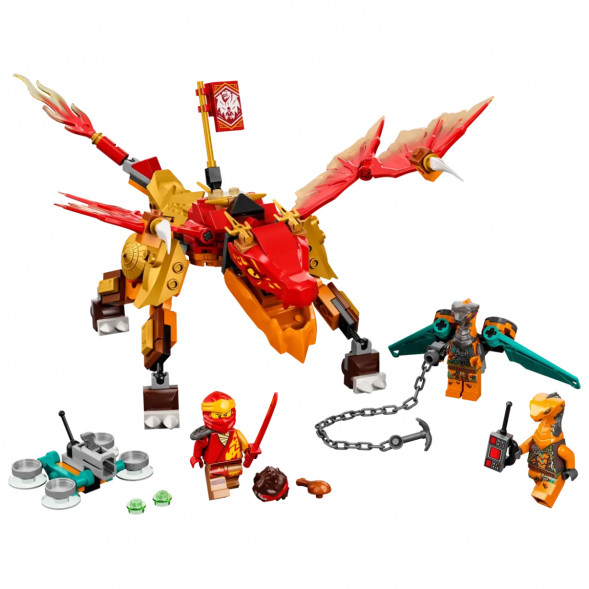 Конструктор LEGO Ninjago 71762 Огненный дракон ЭВО Кая в Великом Новгороде