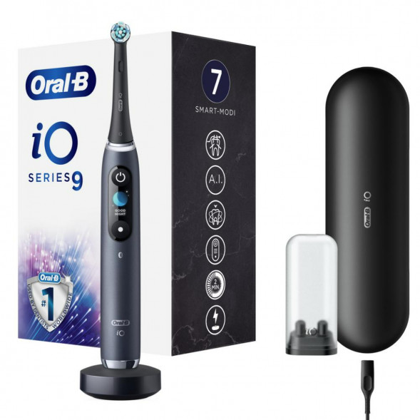 Электрическая зубная щётка Oral-B iO Series 9, Black Onyx в Великом Новгороде