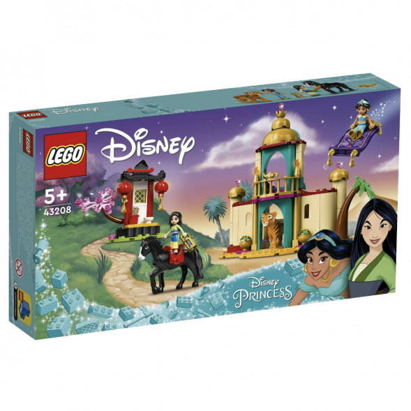 Конструктор LEGO Disney Princess 43208 Приключения Жасмин и Мулан в Великом Новгороде