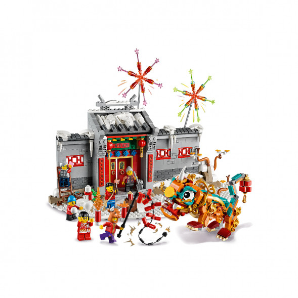 Конструктор LEGO Chinese New Year 80106 Легенда о Няне в Великом Новгороде