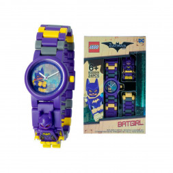 Часы LEGO Super Heroes 8020844 Batman Movie Бэтгерл с минифигуркой