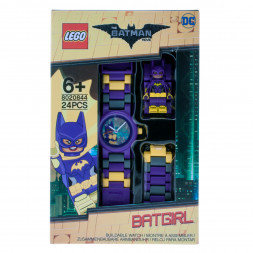 Часы LEGO Super Heroes 8020844 Batman Movie Бэтгерл с минифигуркой