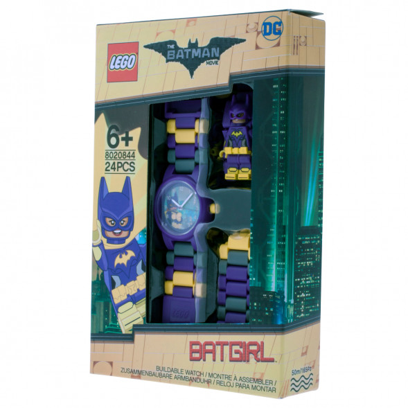 Часы LEGO Super Heroes 8020844 Batman Movie Бэтгерл с минифигуркой в Великом Новгороде