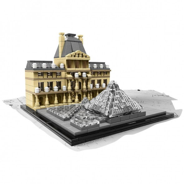 Конструктор LEGO Architecture 21024 Лувр в Великом Новгороде