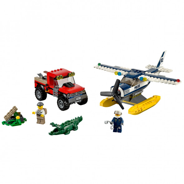 Конструктор LEGO City 60070 Погоня на полицейском гидроплане в Великом Новгороде