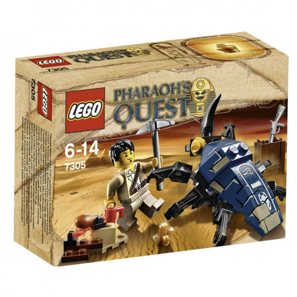 Конструктор LEGO Pharaohs Quest 7305 Атака скарабея в Великом Новгороде