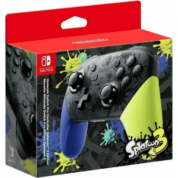 Геймпад Nintendo Switch Pro Controller (Splatoon 3) в Великом Новгороде