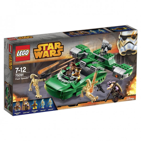 Конструктор LEGO Star Wars 75091 Флэш-спидер в Великом Новгороде