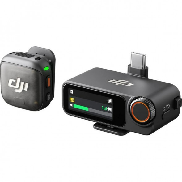 Беспроводной микрофон DJI Mic 3 (1 TX + 1 RX) в Великом Новгороде