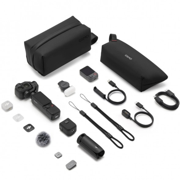 Экшн-камера DJI Osmo Pocket 4P Vlog Combo, чёрный в Великом Новгороде