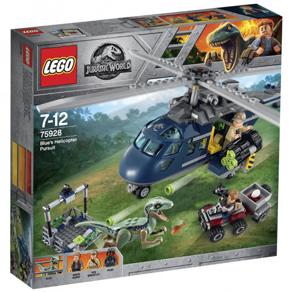 Конструктор LEGO Jurassic World 75928 Погоня за Блю на вертолёте  в Великом Новгороде