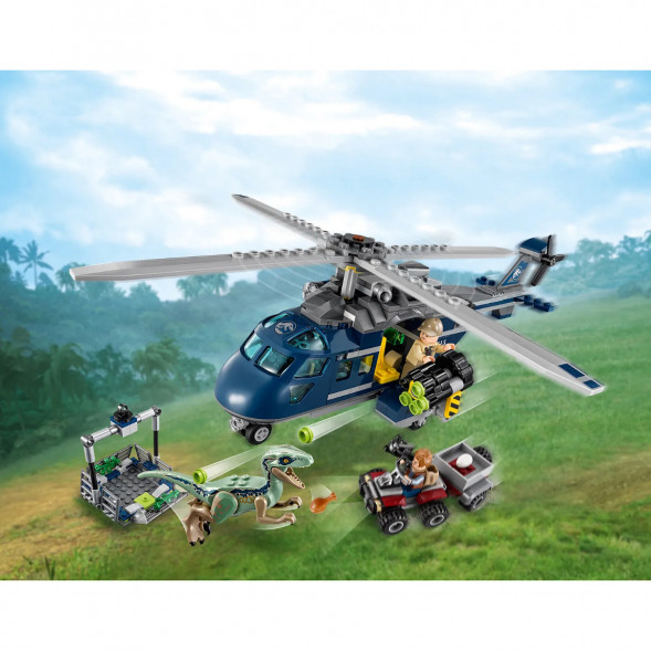 Конструктор LEGO Jurassic World 75928 Погоня за Блю на вертолёте  в Великом Новгороде
