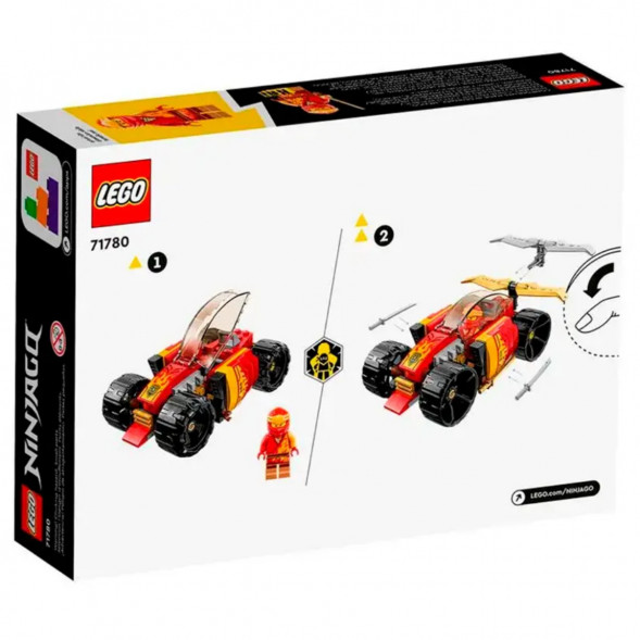 Конструктор LEGO Ninjago 71780 Гоночный автомобиль ниндзя Кая в Великом Новгороде