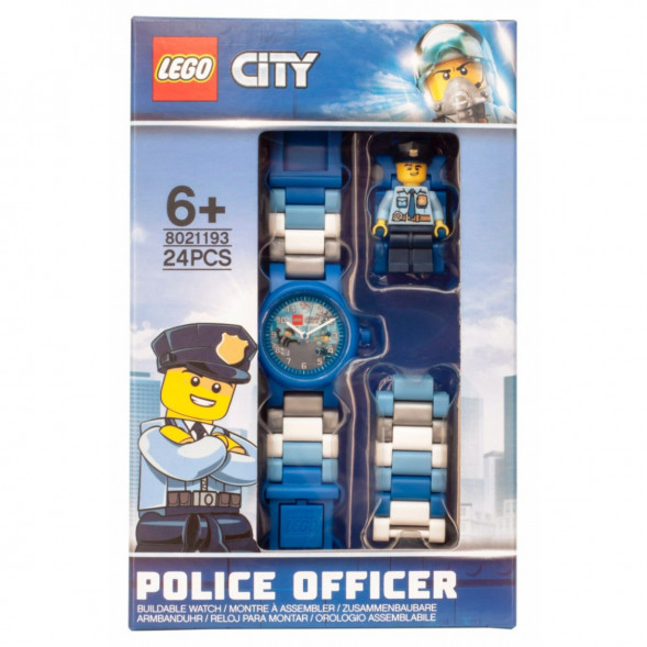 Часы LEGO City 8021193 City «Policeman» с минифигуркой в Великом Новгороде