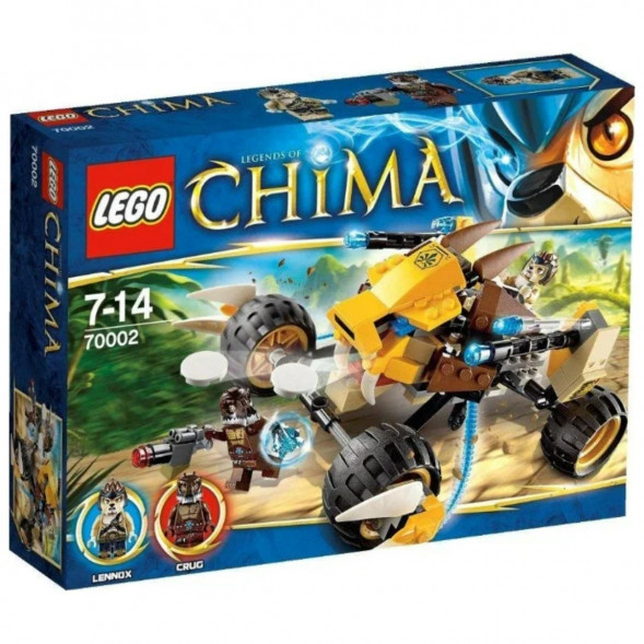 Конструктор LEGO Legends of Chima 70002 Лев Леннокс атакует в Великом Новгороде