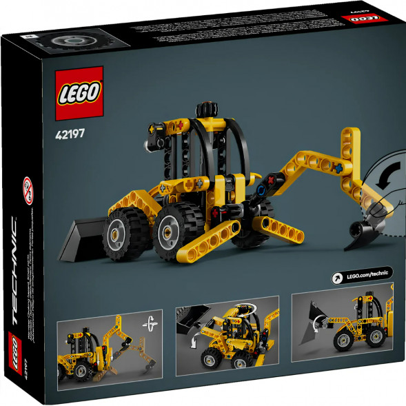 Конструктор LEGO Technic 42197 Экскаватор-погрузчик в Великом Новгороде