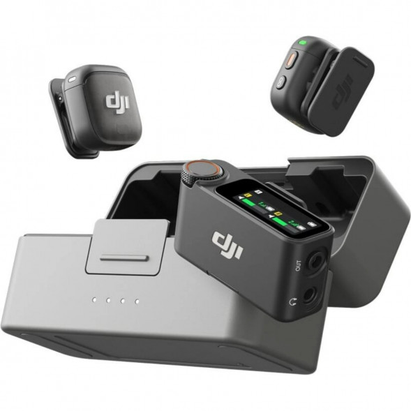 Беспроводной микрофон DJI Mic 3 (2 TX + 1 RX + Charging Case) в Великом Новгороде