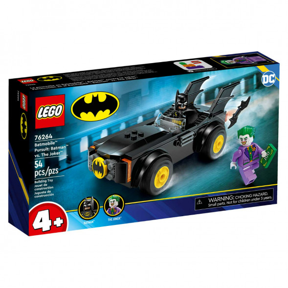 Конструктор LEGO Super Heroes 76264 Погоня на Бэтмобиле: Бэтмен против Джокера в Великом Новгороде