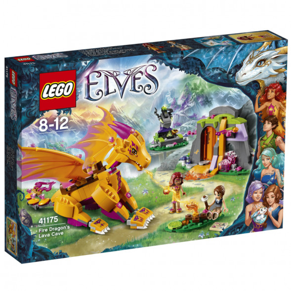 Конструктор LEGO Elves 41175 Лавовая пещера дракона огня в Великом Новгороде
