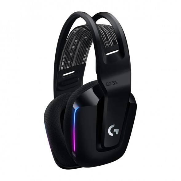 Игровая гарнитура Logitech G733 RGB Lightspeed Wireless, черный в Великом Новгороде