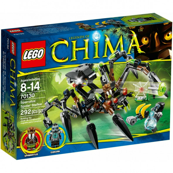 Конструктор LEGO Legends of Chima 70130 Паучий охотник Спарратуса в Великом Новгороде