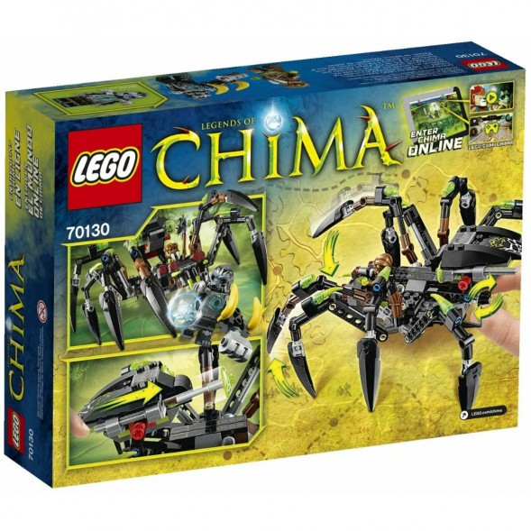 Конструктор LEGO Legends of Chima 70130 Паучий охотник Спарратуса в Великом Новгороде