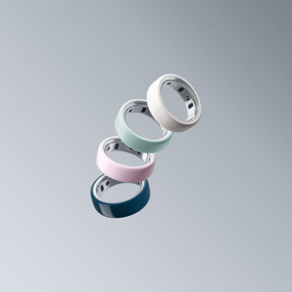 Умное кольцо Oura Ring 4 Ceramic (размер 4), Темная ночь/Midnight в Великом Новгороде