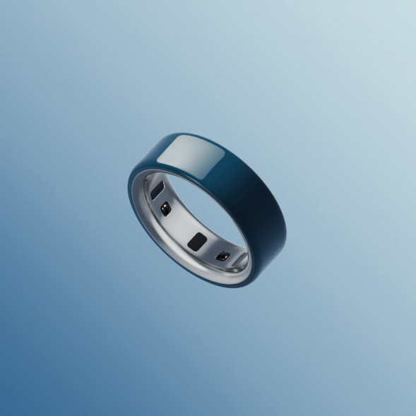 Умное кольцо Oura Ring 4 Ceramic (размер 4), Темная ночь/Midnight в Великом Новгороде