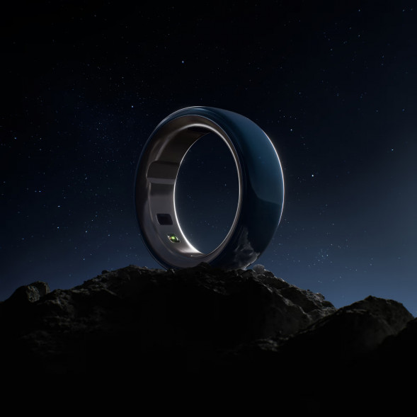 Умное кольцо Oura Ring 4 Ceramic (размер 4), Темная ночь/Midnight в Великом Новгороде
