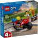 Конструктор LEGO City 60410 Пожарно-спасательный мотоцикл в Великом Новгороде