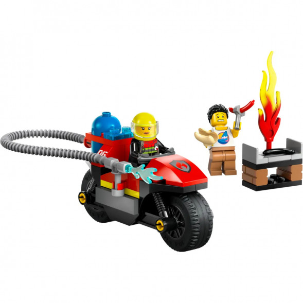 Конструктор LEGO City 60410 Пожарно-спасательный мотоцикл в Великом Новгороде