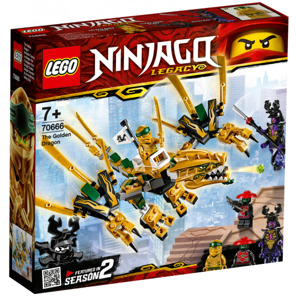 Конструктор LEGO Ninjago 70666 Золотой Дракон в Великом Новгороде