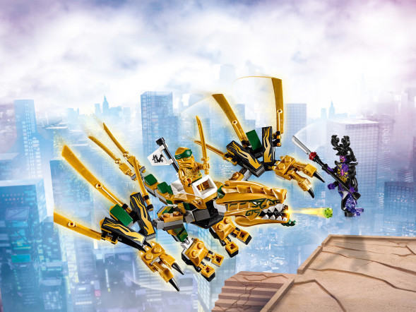 Конструктор LEGO Ninjago 70666 Золотой Дракон в Великом Новгороде