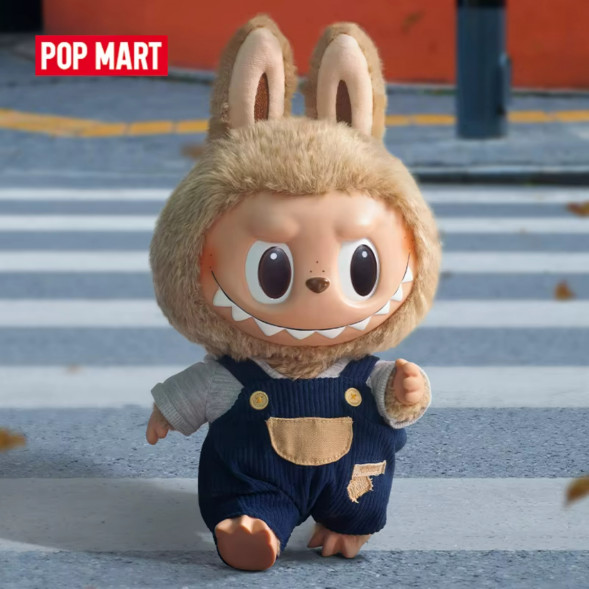 Коллекционная фигурка POP MART Labubu Time to chill Vinyl Plush Doll в Великом Новгороде