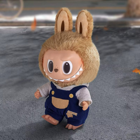 Коллекционная фигурка POP MART Labubu Time to chill Vinyl Plush Doll в Великом Новгороде