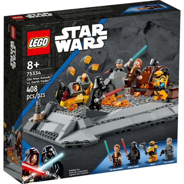 Конструктор LEGO Star War 75334 Оби-Ван Кеноби против Дарта Вейдера в Великом Новгороде