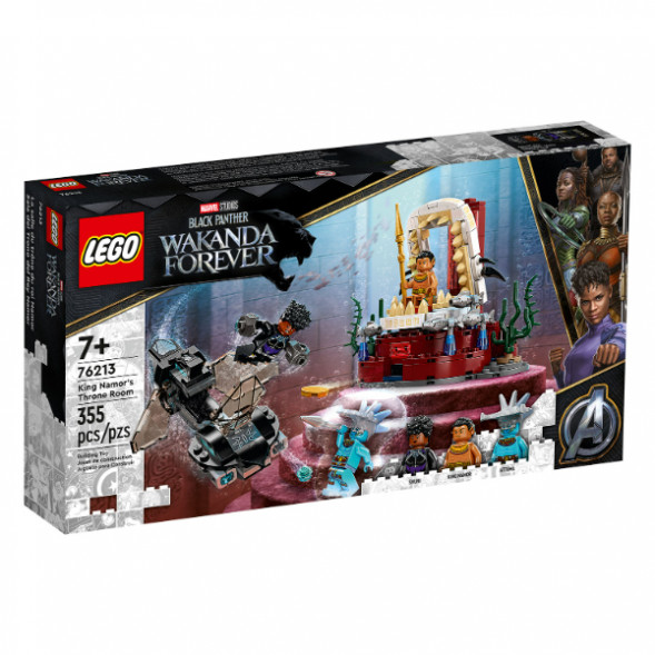 Конструктор LEGO Super Heroes 76213 Тронный зал короля Нэмора в Великом Новгороде