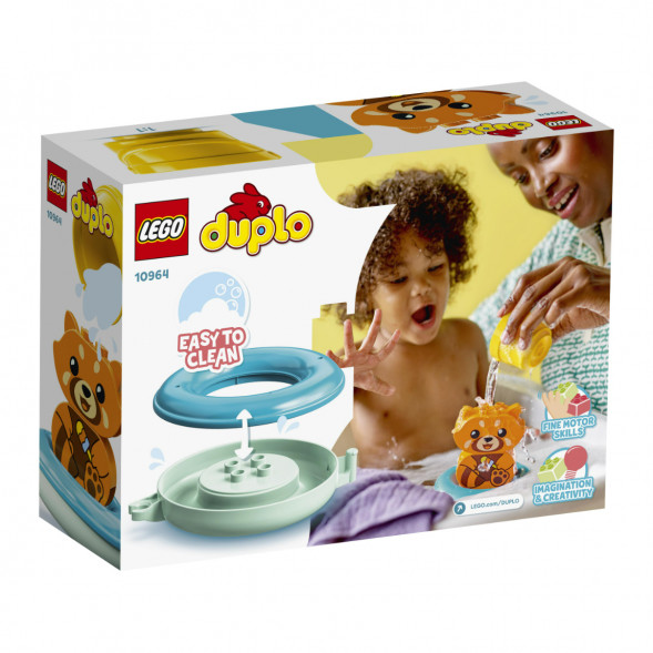 Конструктор LEGO DUPLO 10964 Приключения в ванной: Красная панда на плоту в Великом Новгороде