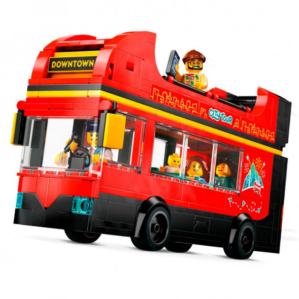 Конструктор LEGO City 60407 Красный двухэтажный экскурсионный автобус в Великом Новгороде