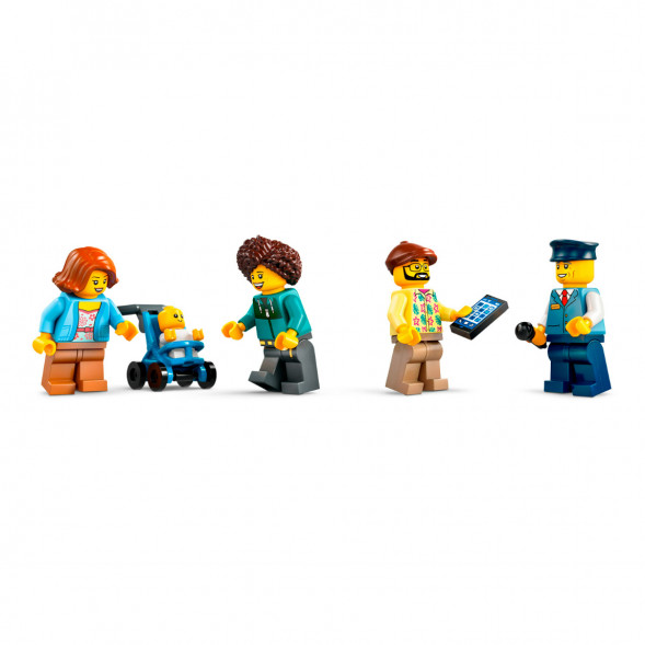 Конструктор LEGO City 60407 Красный двухэтажный экскурсионный автобус в Великом Новгороде