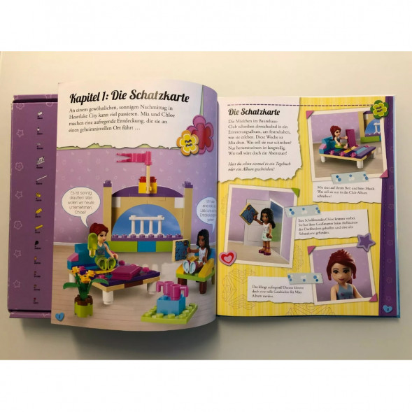 Книга и набор кубиков LEGO Friends Buch &amp;amp; Steine-Set Zwei Freundinnen auf Schatzsuche в Великом Новгороде
