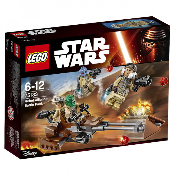 Конструктор LEGO Star Wars 75133 Боевой набор Повстанцев в Великом Новгороде