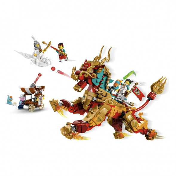 Конструктор LEGO Monkie Kid 80066 Мифическое существо Цилинь в Великом Новгороде